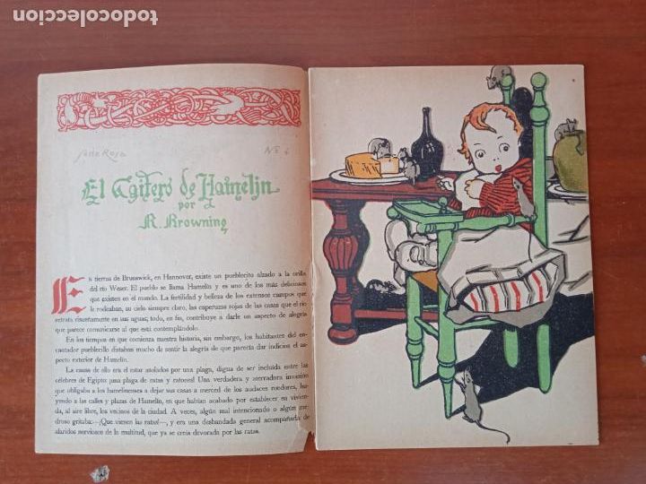Libros antiguos: El gaitero de Hamelin. R. Browning - Foto 2