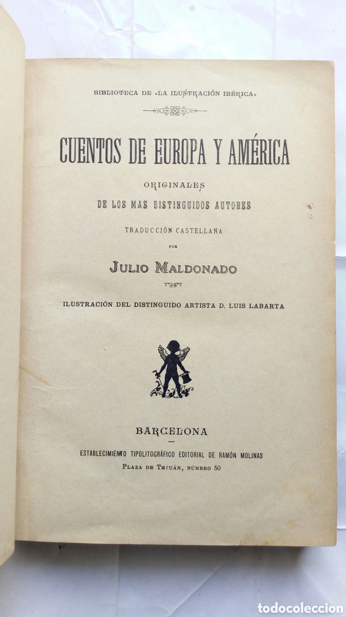 Libros antiguos: Cuentos de Europa y Am&eacute;rica. - Foto 5