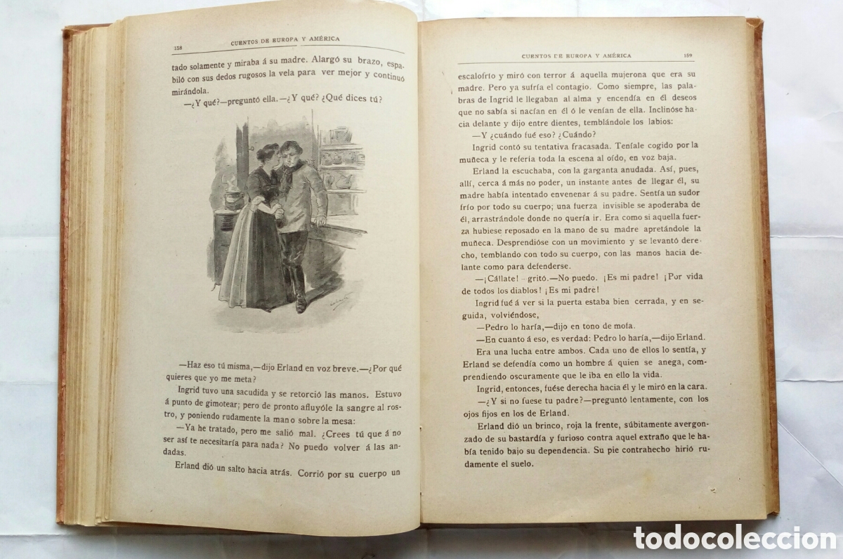 Libros antiguos: Cuentos de Europa y Am&eacute;rica. - Foto 8