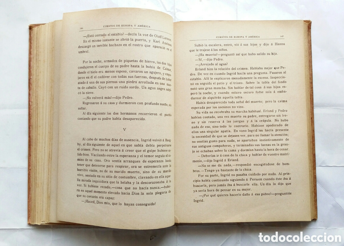 Libros antiguos: Cuentos de Europa y Am&eacute;rica. - Foto 9