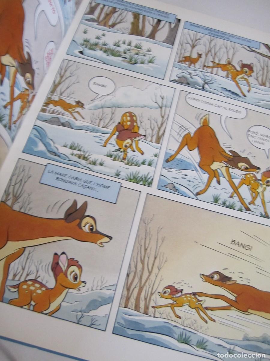 Libros antiguos: &rdquo;Bambi&rdquo; ingles y catalan Disney - Foto 2