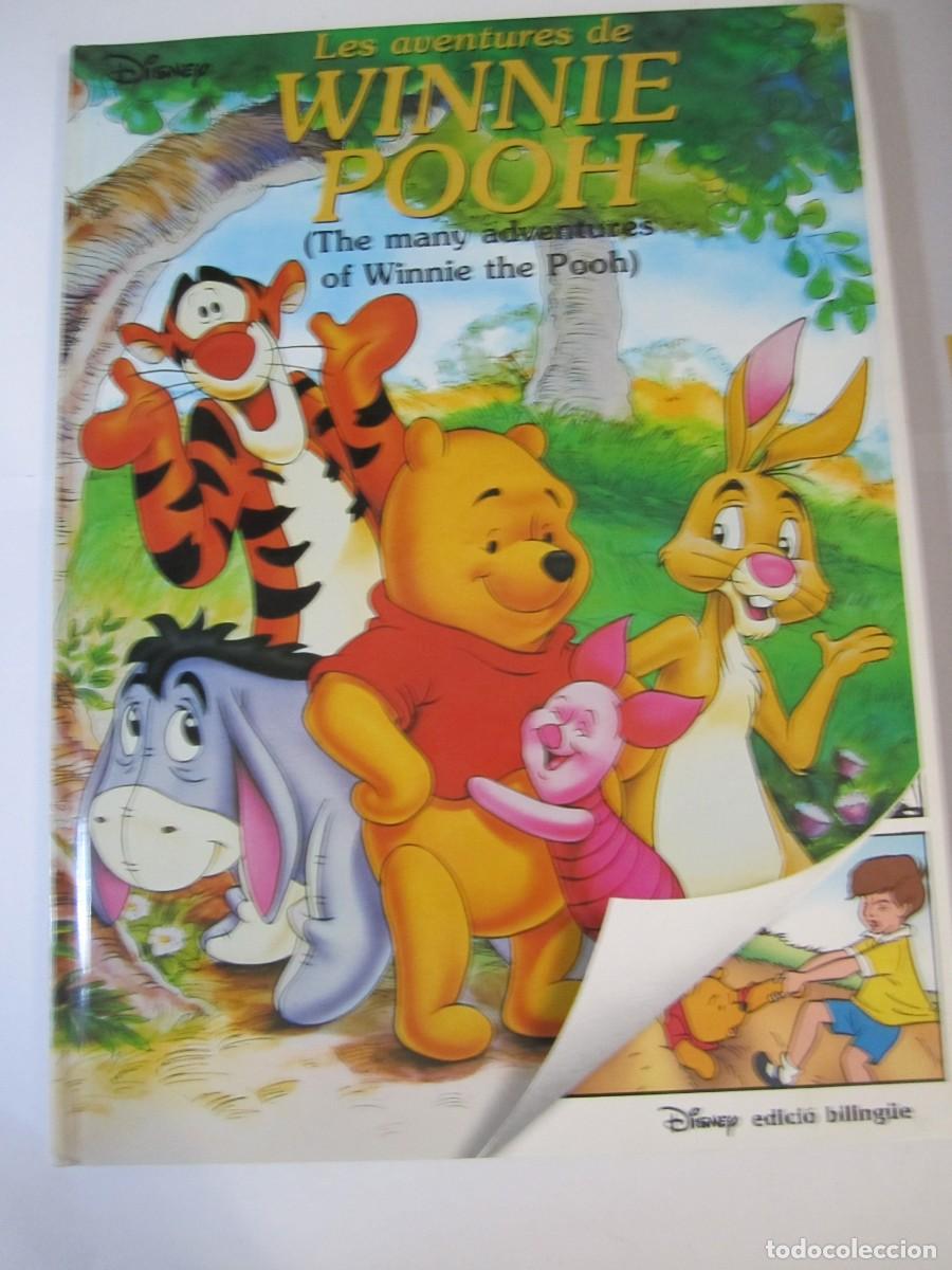 Libros antiguos: &rdquo;Winnie pooh&rdquo; ingles y catalan Disney - Foto 1