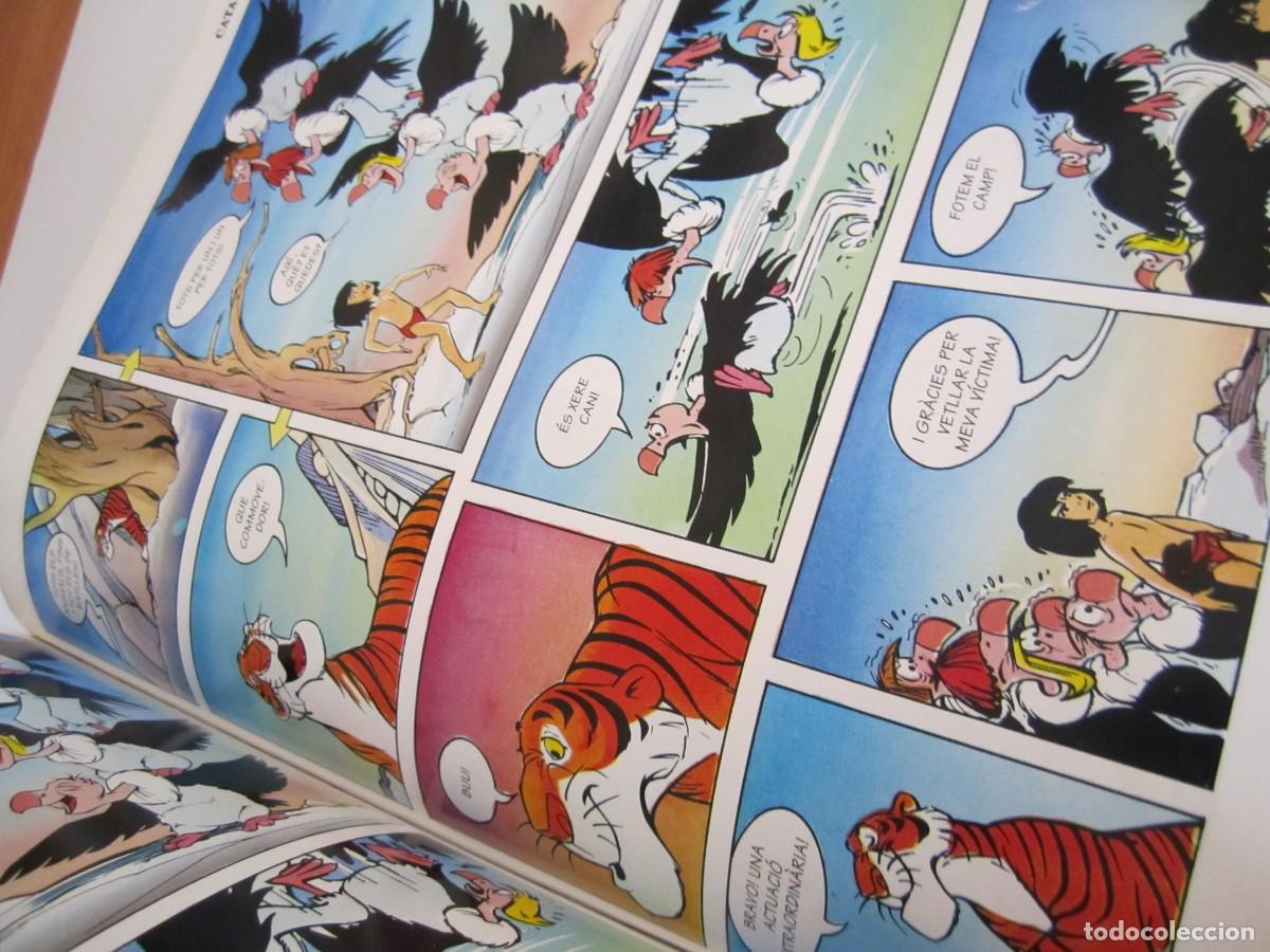 Libros antiguos: &rdquo;El llibre de la selva&rdquo; ingles y catalan Disney - Foto 2