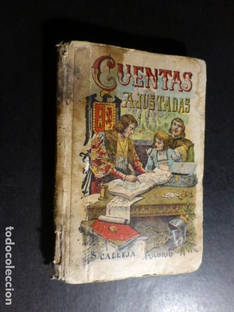 Libros antiguos: CUENTAS AJUSTADAS SATURNINO CALLEJA - Foto 1
