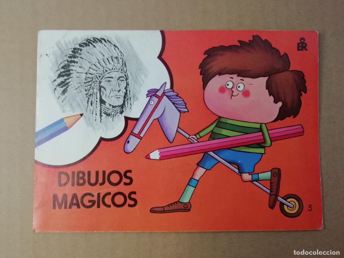 Libros antiguos: CUADERNO DIBUJOS MAGICOS 5 - EDITORIAL ROMA 1978 - NUEVO - Foto 1