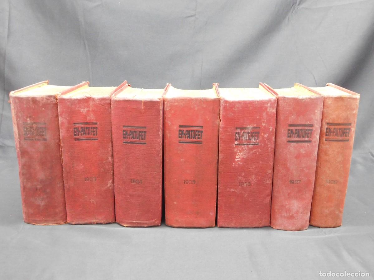 Libros antiguos: TOMOS &rdquo;EN PATUFET&rdquo; 1932 - 1938 - Foto 3