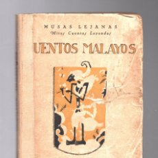 Libros antiguos: CUENTOS MALAYOS - MUSAS LEJANAS REVISTA DE OCCIDENTE C. 1920. Lote 380510729
