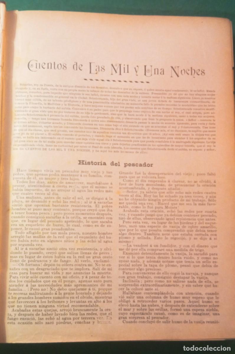Libros antiguos: CUENTOS DE LAS MIL Y UNA NOCHES - Foto 2