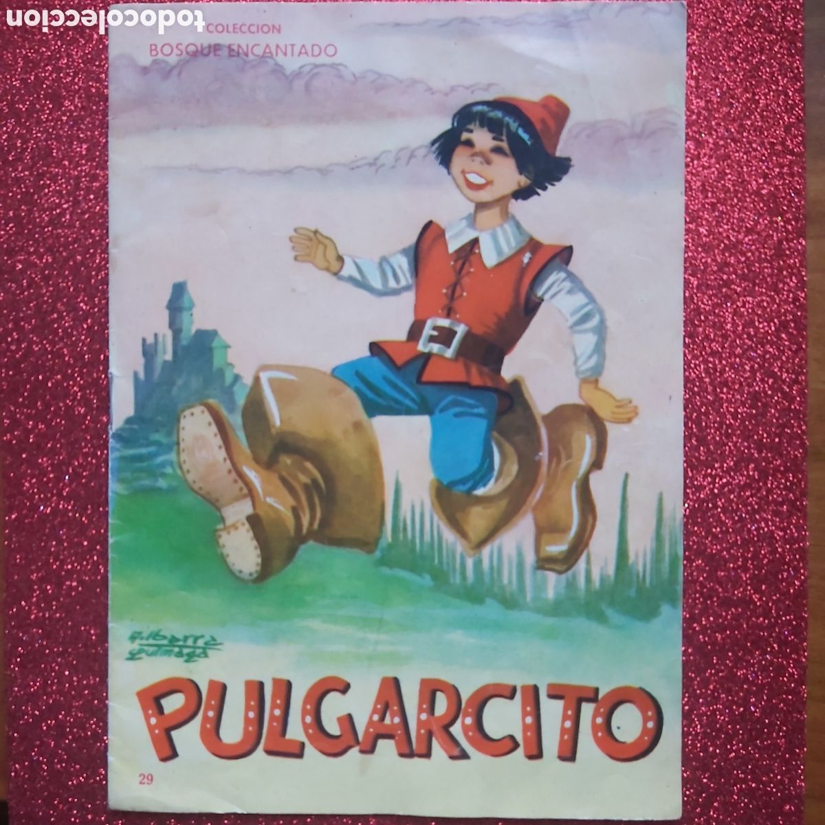 Libros antiguos: Cuento.PULGARCITO - Foto 1