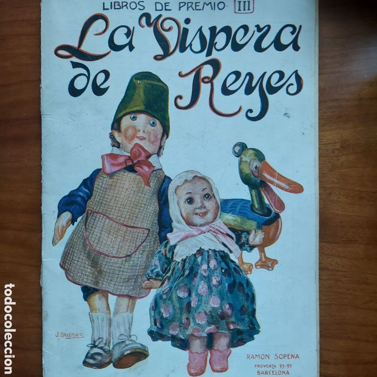 Libros antiguos: Cuento.LA VISPERA DE REYES - Foto 1