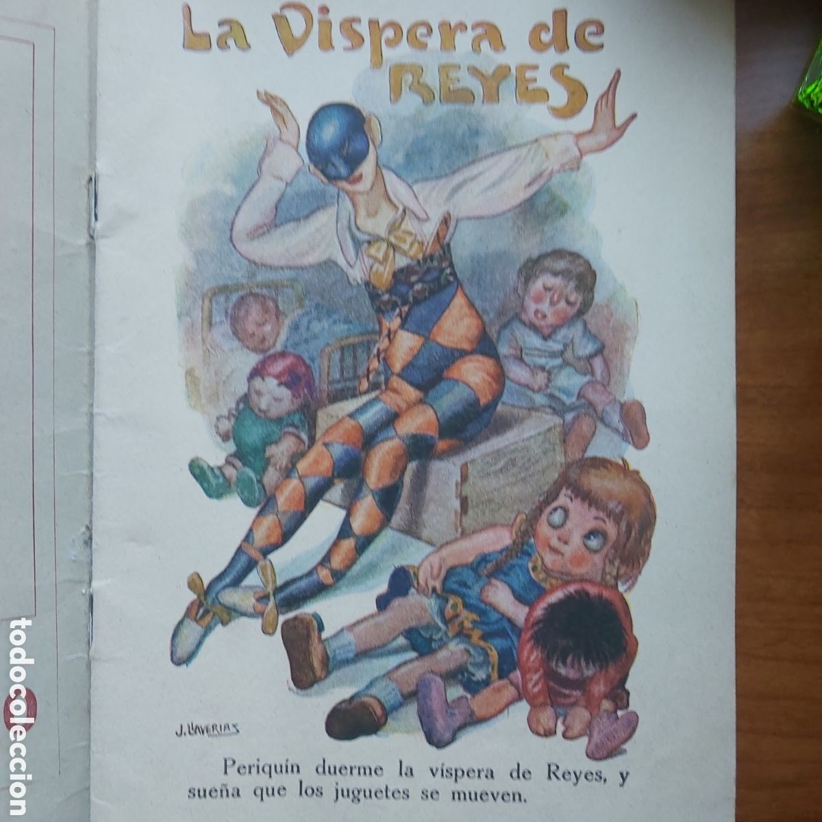 Libros antiguos: Cuento.LA VISPERA DE REYES - Foto 7