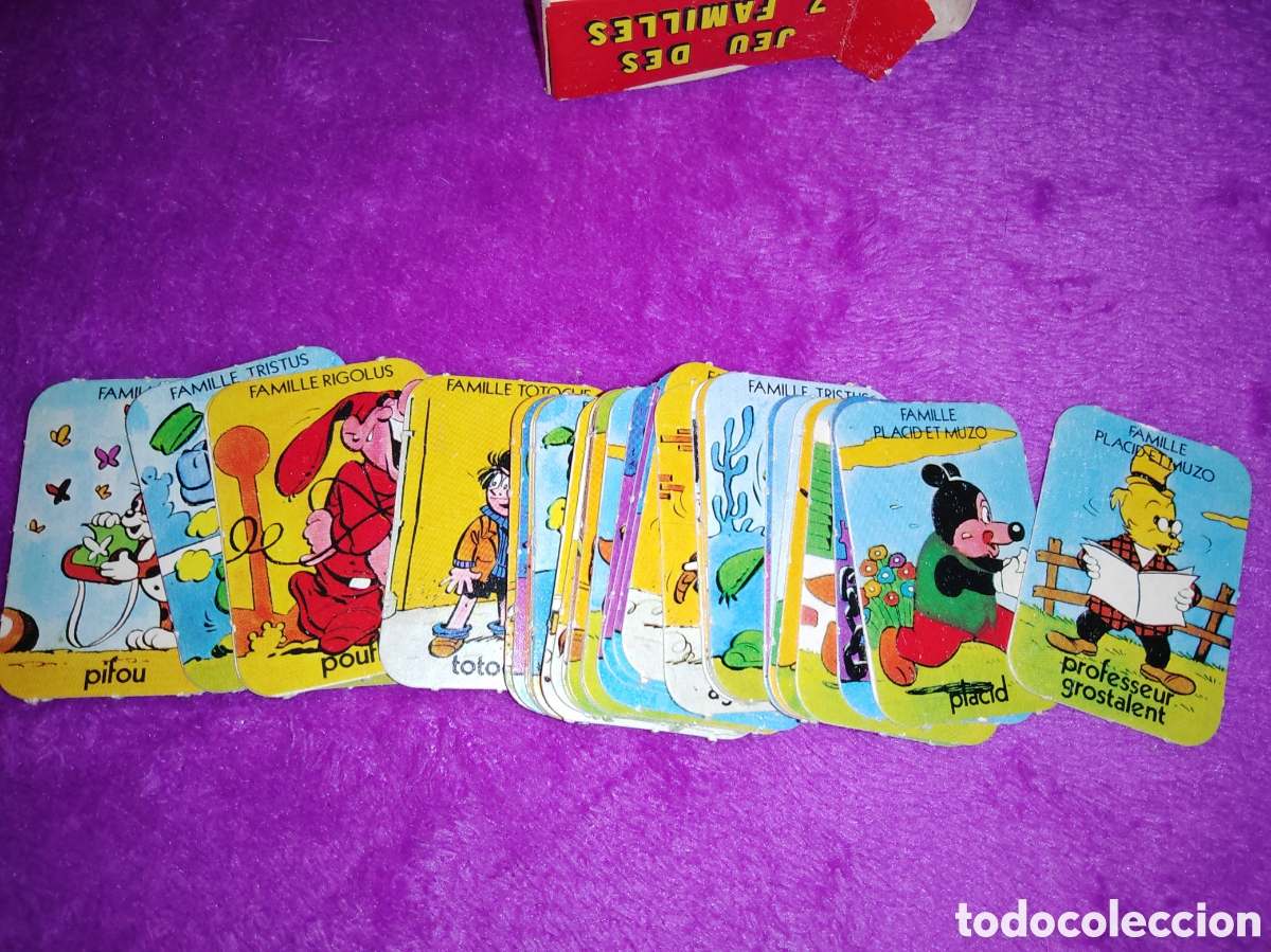 Libros antiguos: LIBRITO JEU DE 7 FAMILLES - Foto 4