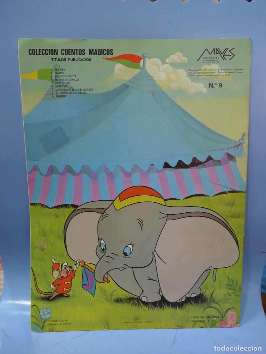 Libros antiguos: DUMBO - COLECCION CUENTOS MAGICOS - MAVES - Foto 2