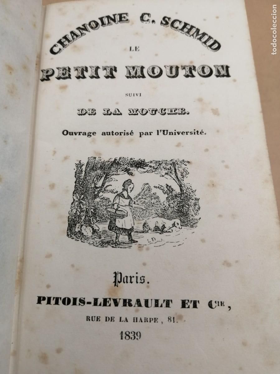 Libros antiguos: LE PETIT MOUTON SCHMID 1839 - Foto 1