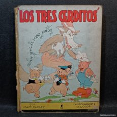Libros antiguos: LOS TRES CERDITOS - WALT DISNEY - EDITORIAL MOLINO - 1934 / 23.269