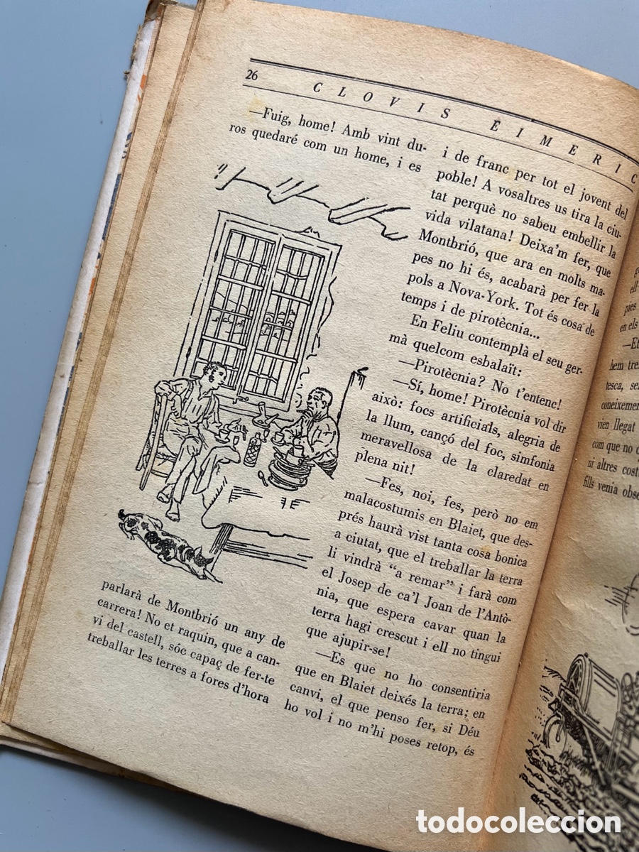 Libros antiguos: LA NIT DE SANT JOAN, CLOVIS EIMERIC. Edicions Mentora, 1930 - Foto 6