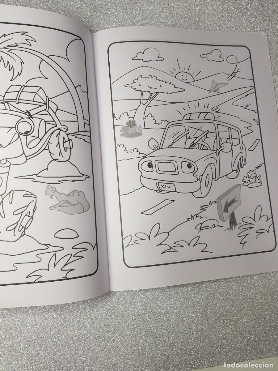 Libros antiguos: Pega y colorea - Foto 2