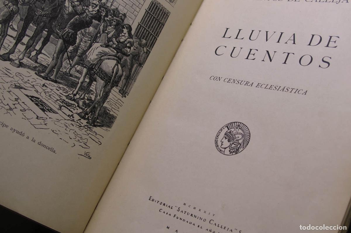 Libros antiguos: lluvia de cuentos. calleja - Foto 2