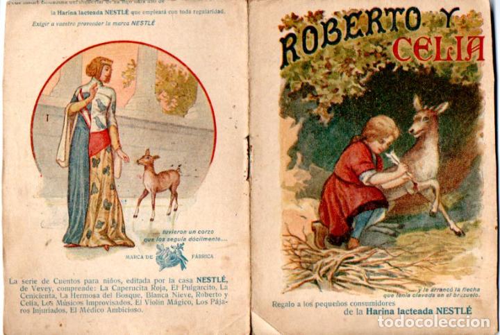 Libros antiguos: ROBERTO Y CELIA (NESTL&Eacute;) - Foto 1