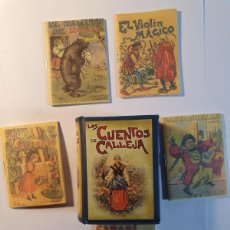 Libros antiguos: CUENTOS CALLEJA MUSICALES Y DE FLORES CON 5 CUENTOS