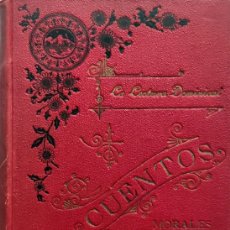 Libros antiguos: CUENTOS MORALES, TOMO I, SERIE 3ª. MADRID : BIBLIOTECA DEL APOSTOLADO DE LA PRENSA, 1906.