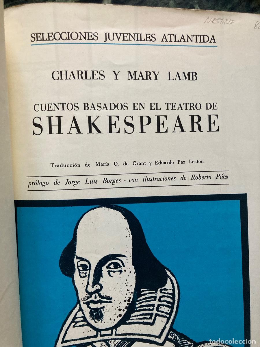 Libros antiguos: cuentos basados en el teatro de SHAKESPEARE - Foto 3