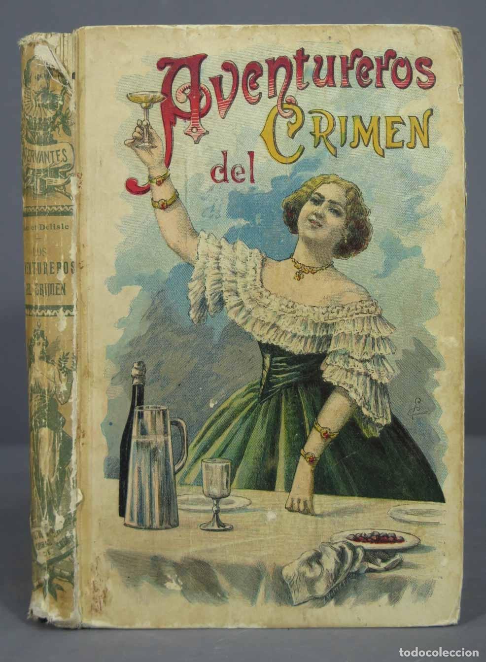 Libros antiguos: Aventureros del crimen. CALLEJA - Foto 1