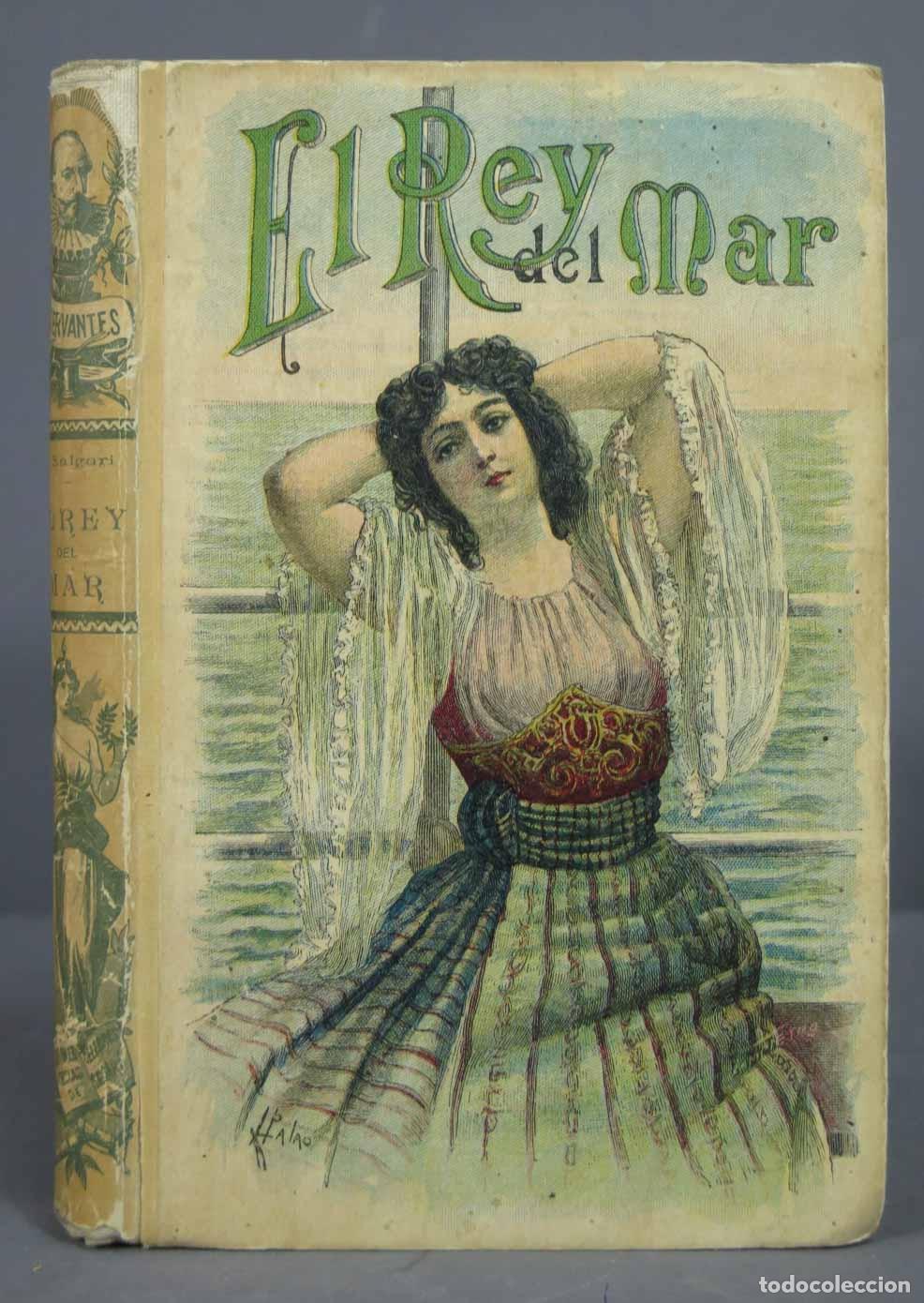 Libros antiguos: EL REY DEL MAR. SALGARI. CALLEJA - Foto 1