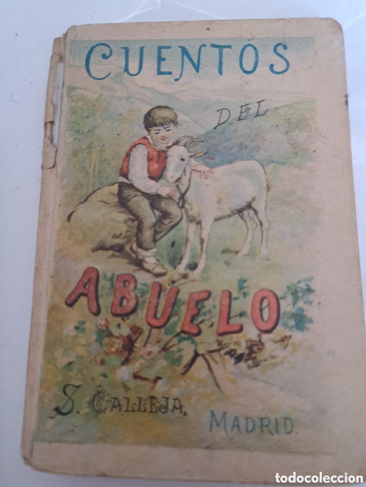 Libros antiguos: Cuentos del abuelo calleja 1893 - Foto 1