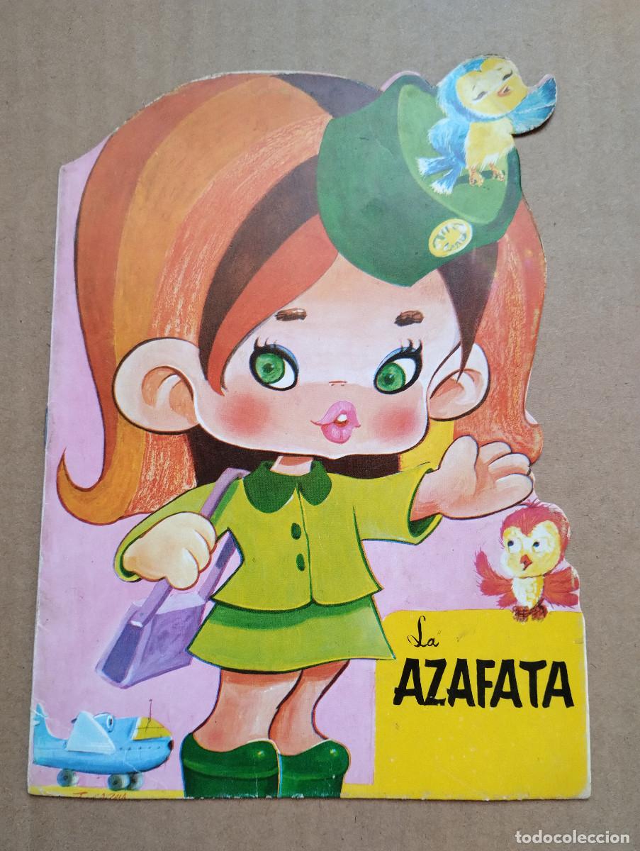 Libros antiguos: CUENTOS TROQUELADO VILMAR -LA AZAFATA-1981 - Foto 1