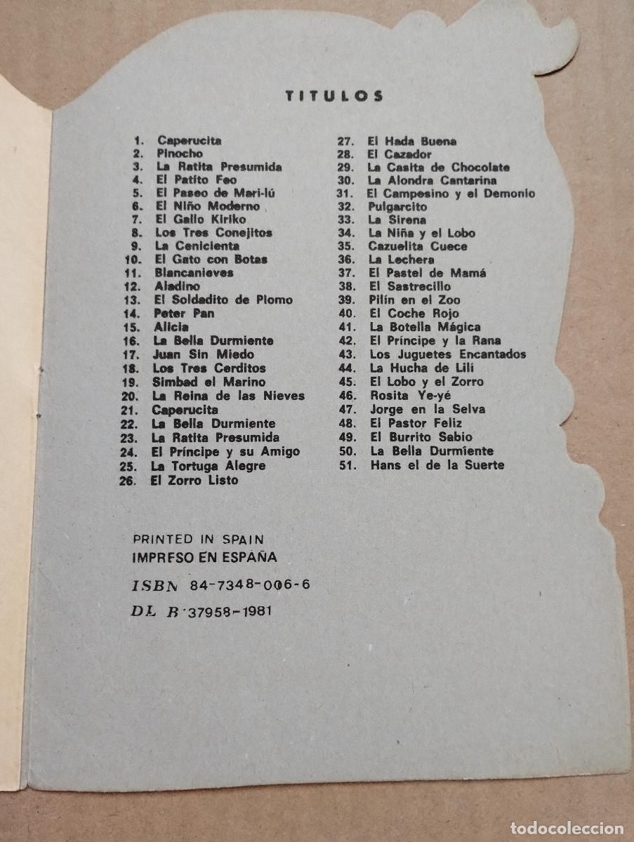 Libros antiguos: CUENTOS TROQUELADO VILMAR -LA AZAFATA-1981 - Foto 3