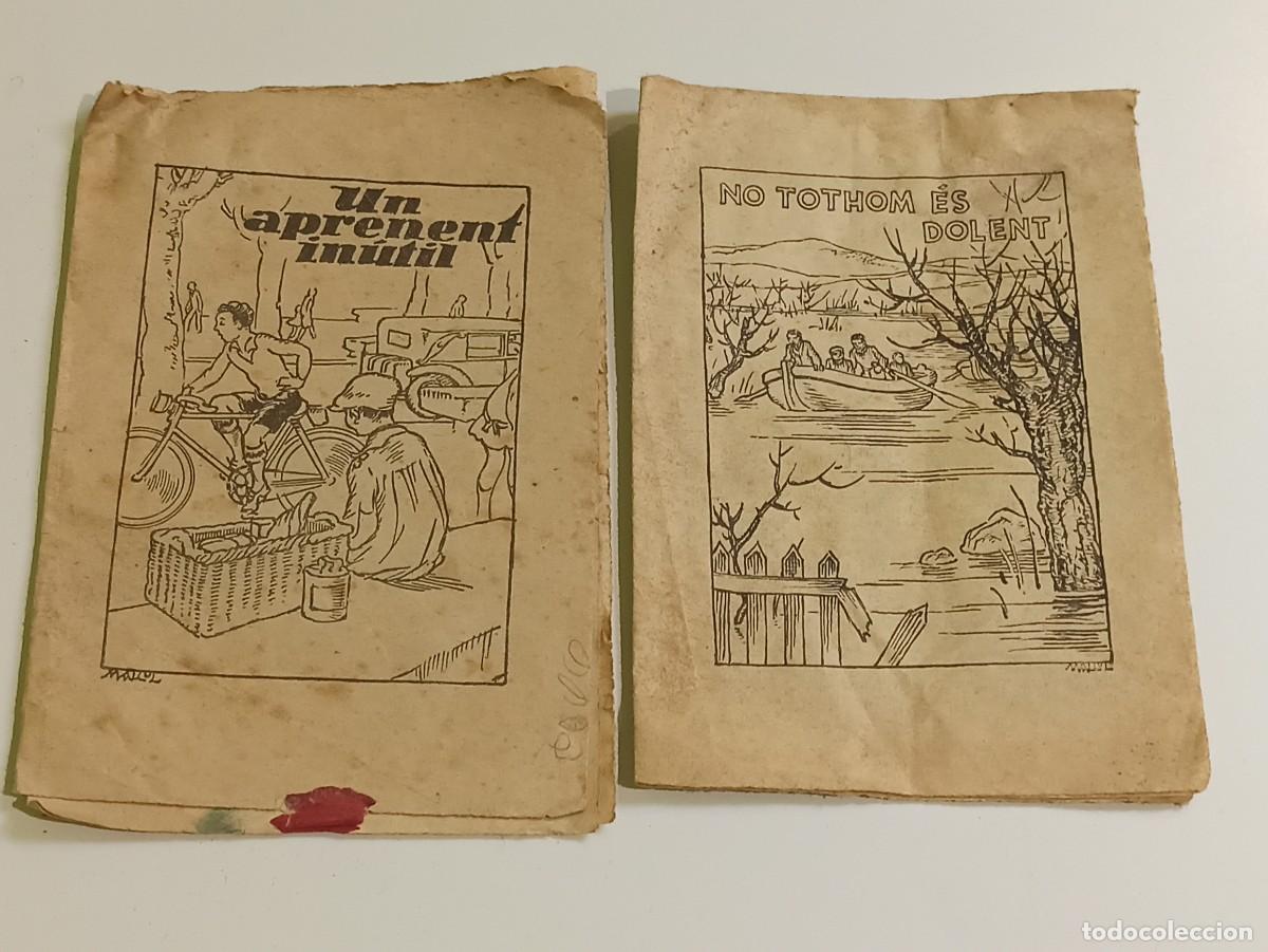Libros antiguos: Lote de cuentos antiguos en catalan - Foto 3
