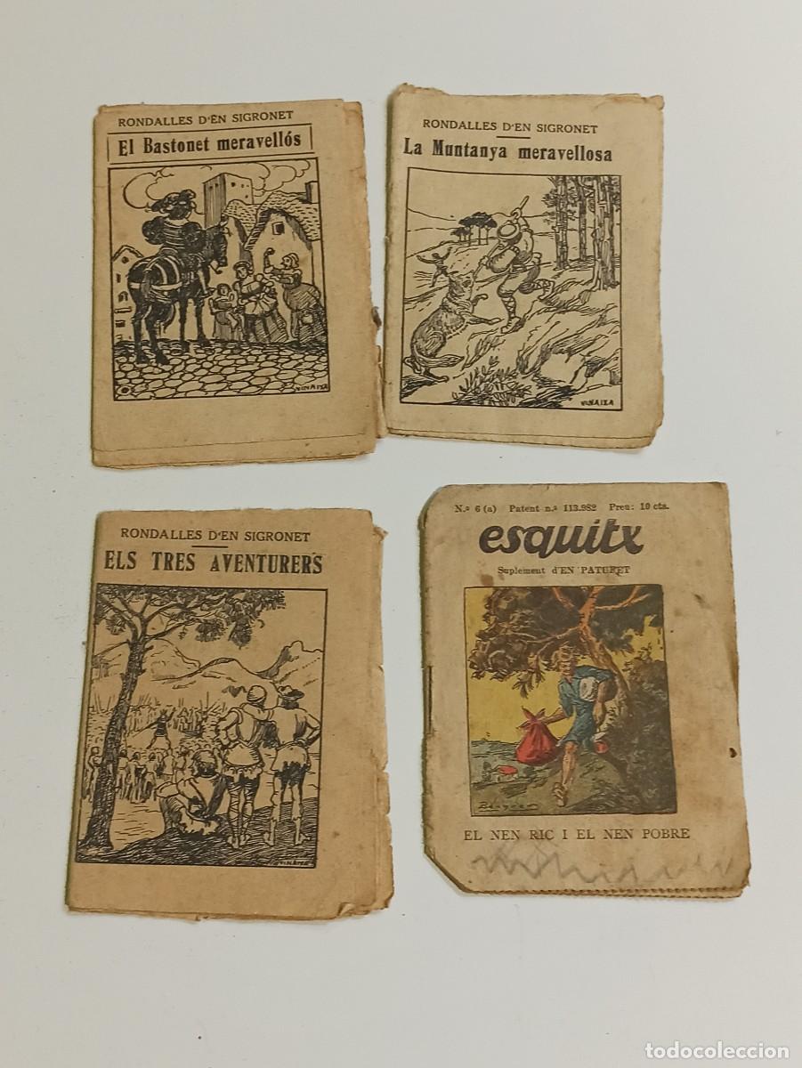 Libros antiguos: Lote de cuentos antiguos en catalan - Foto 4
