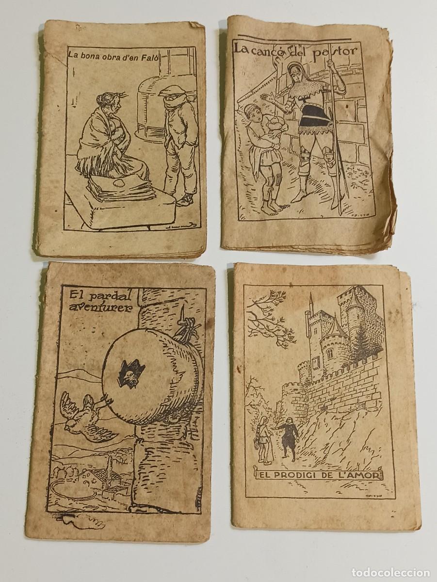 Libros antiguos: Lote de cuentos antiguos en catalan - Foto 5