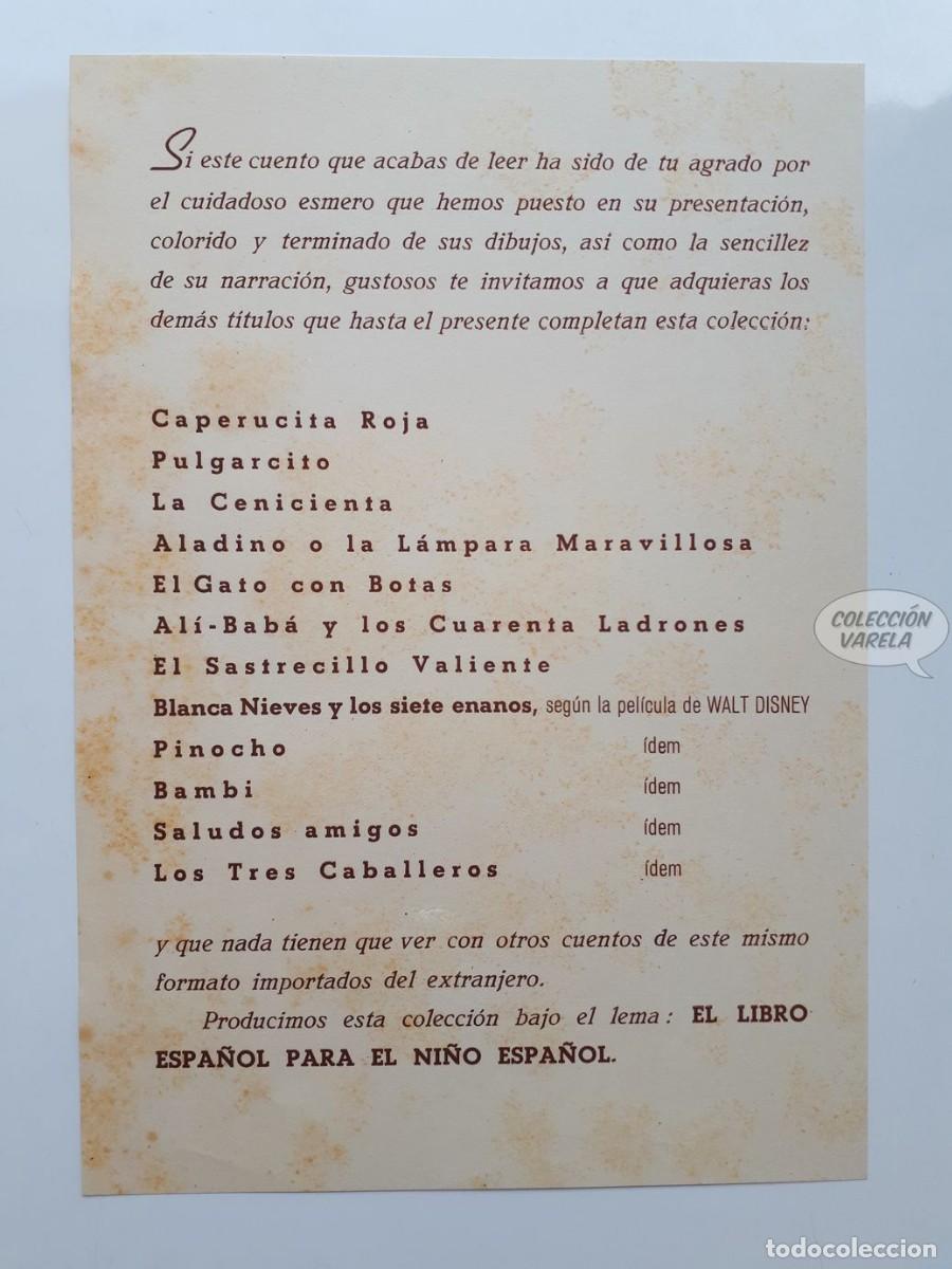 Libros antiguos: Ali Baba y los cuarenta ladrones - Cuento ilustrado 24x34 - Foto 4