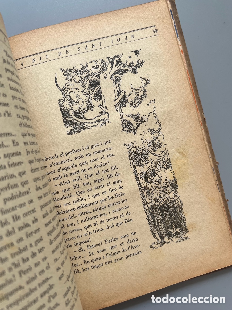 Libros antiguos: LA NIT DE SANT JOAN, CLOVIS EIMERIC. Edicions Mentora, 1930 - Foto 5