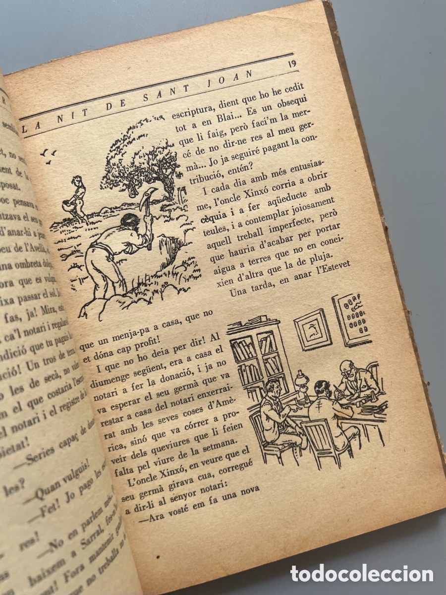 Libros antiguos: LA NIT DE SANT JOAN, CLOVIS EIMERIC. Edicions Mentora, 1930 - Foto 7