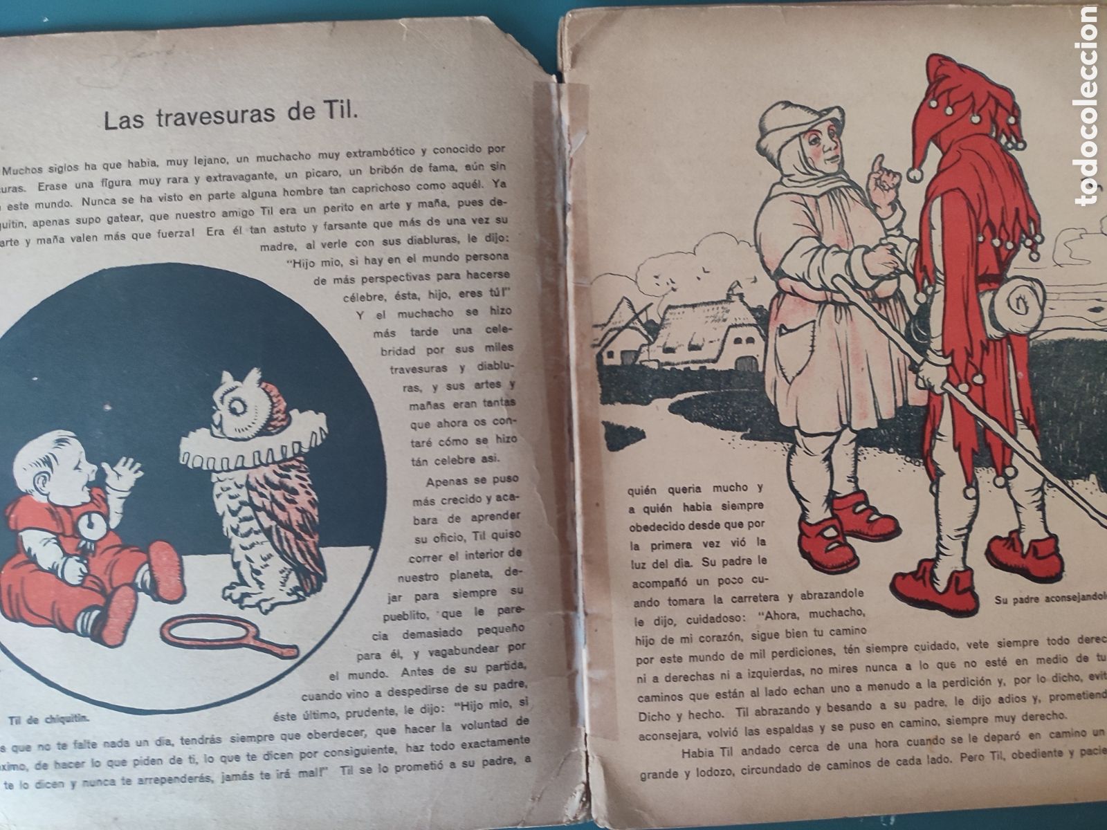 Libros antiguos: Cuento Las Travesuras de Til - Foto 2