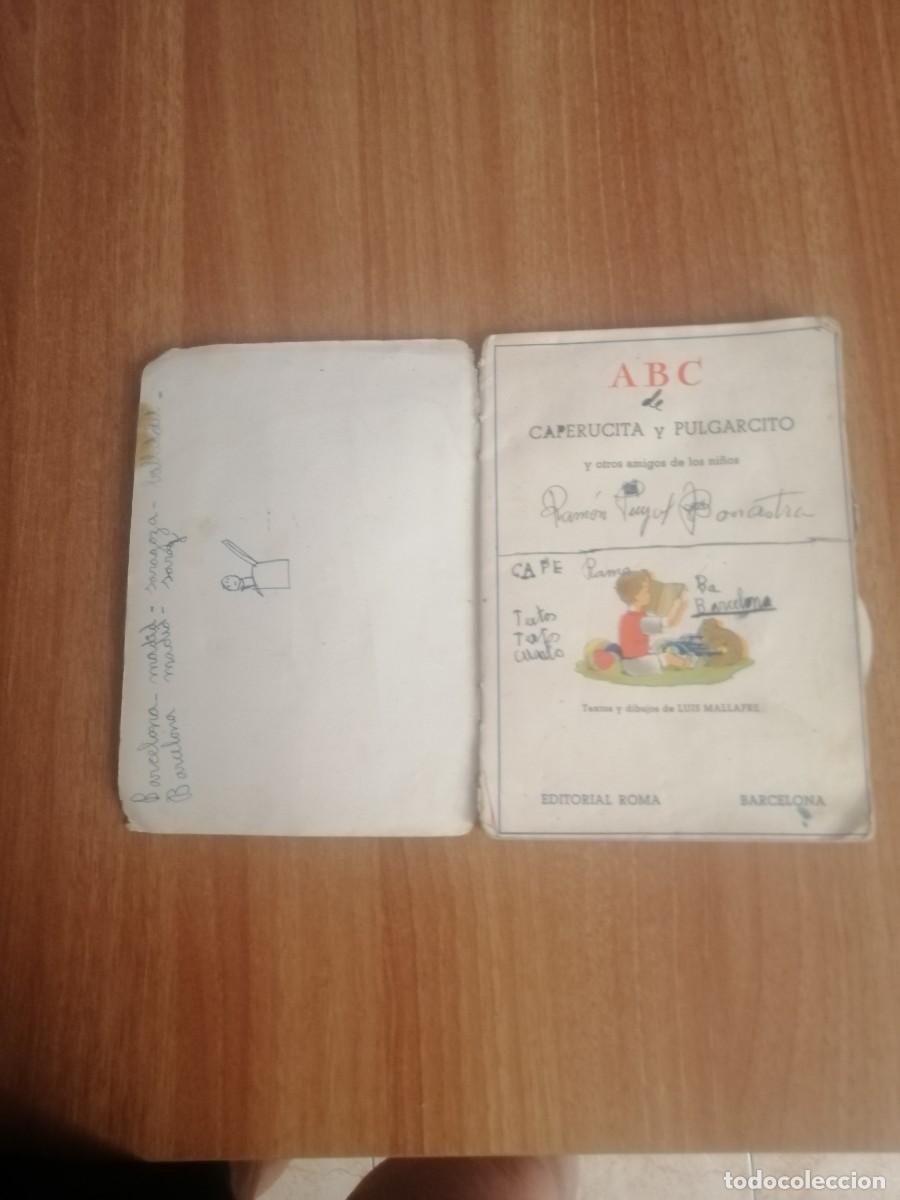 Libros antiguos: CUENTO A B C DE CAPERUCITA Y PULGARCITO ,A E I O U - Foto 2