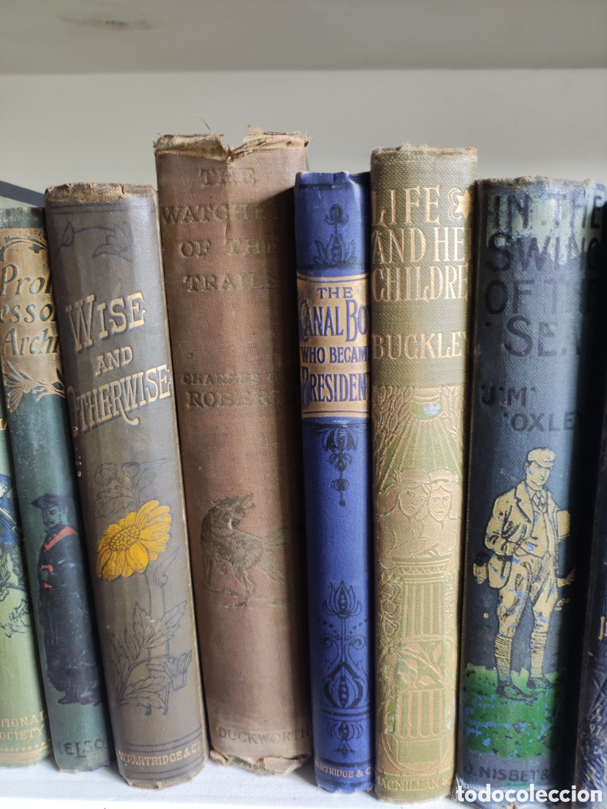 Libros antiguos: Lote 40 libros victorianos - Foto 2