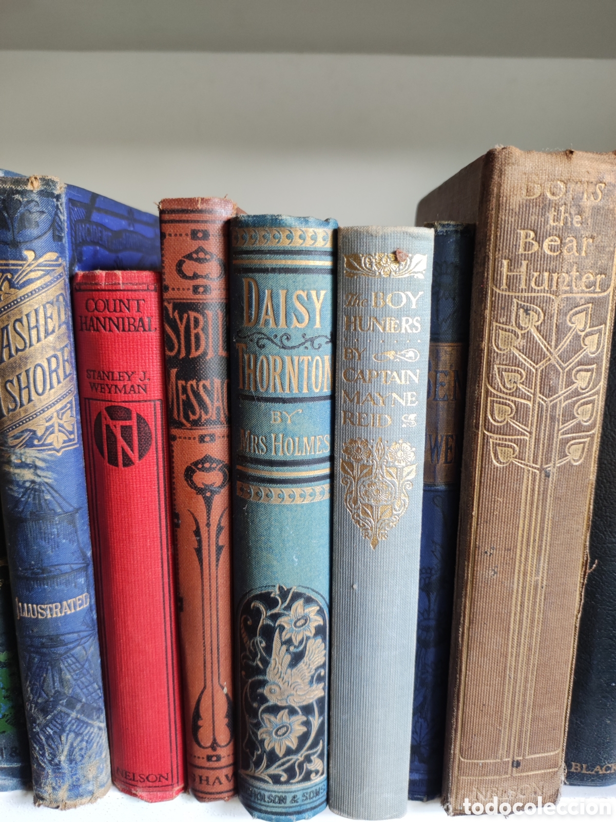 Libros antiguos: Lote 40 libros victorianos - Foto 3