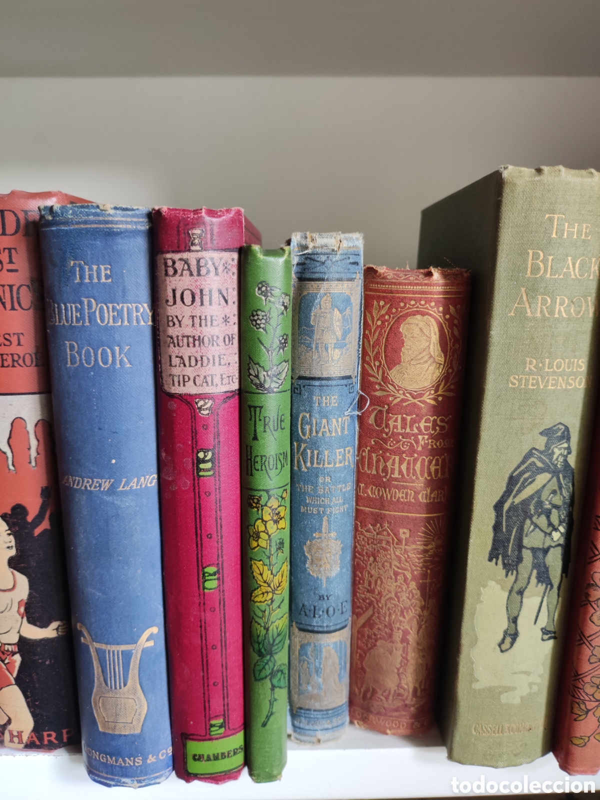 Libros antiguos: Lote 40 libros victorianos - Foto 4