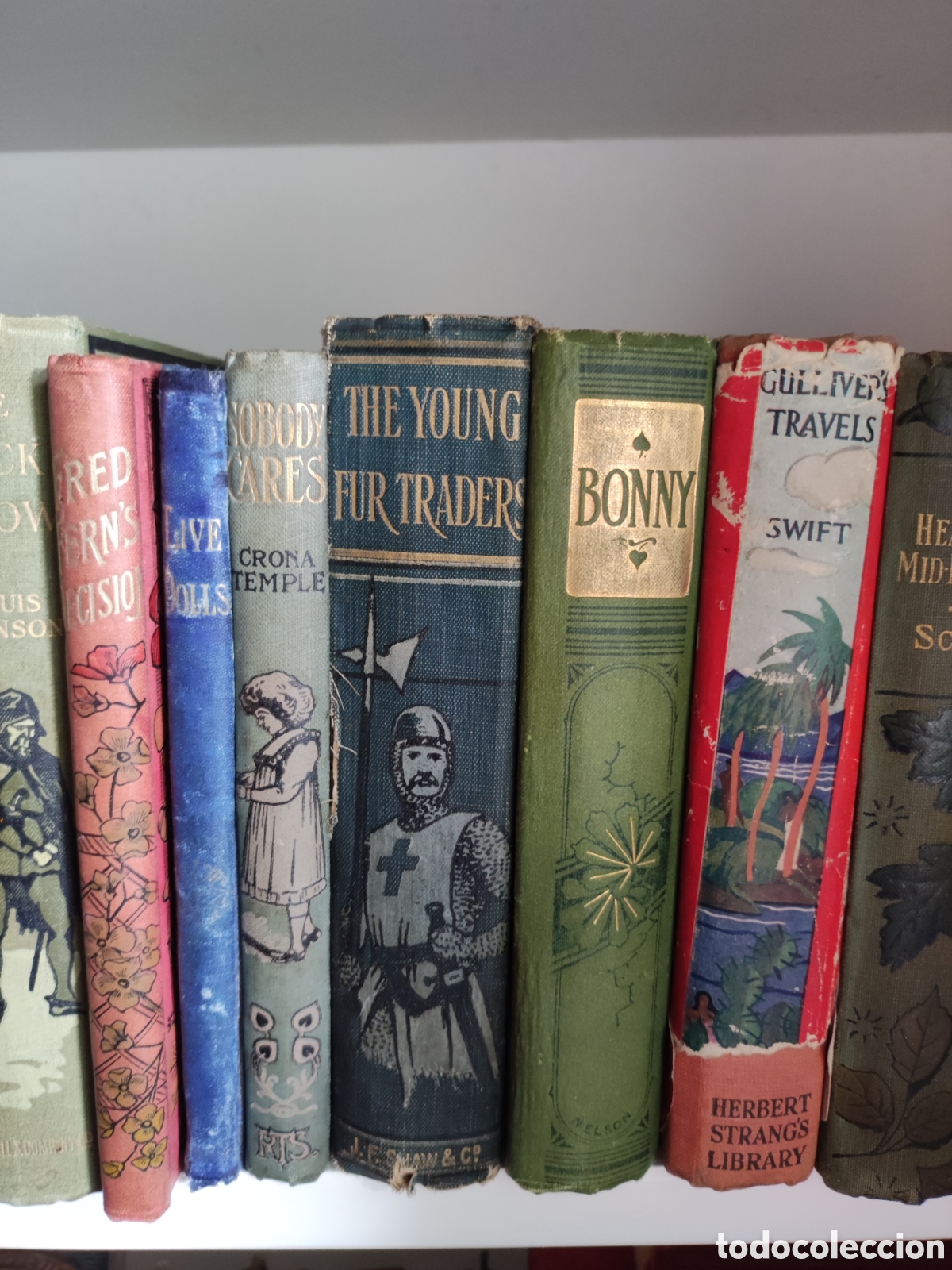 Libros antiguos: Lote 40 libros victorianos - Foto 5