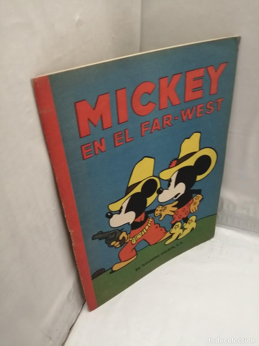 Libros antiguos: MICKEY EN EL FAR-WEST (Edici&oacute;n 1936) - Foto 5
