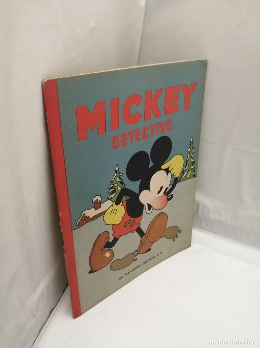 Libros antiguos: Mickey Detective (Primera edici&oacute;n 1936) - Foto 5