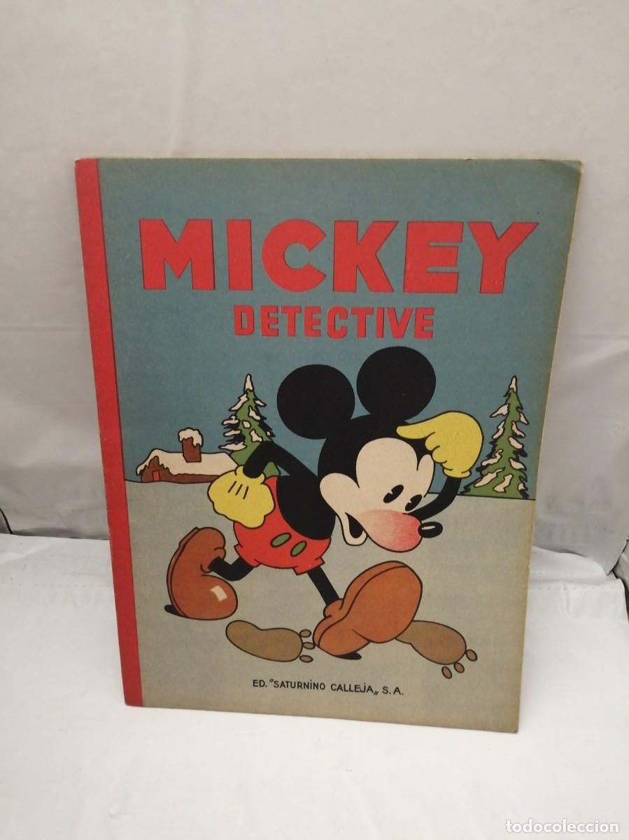 Libros antiguos: Mickey Detective (Primera edici&oacute;n 1936) - Foto 1