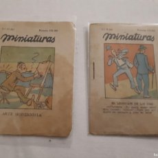 Libros antiguos: CUENTO MINIATURAS ALIER EDITOR, MADRID