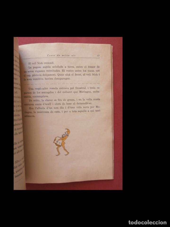 Libros antiguos: Nick. Contes de Mitjanit. Carme Karr - Foto 3