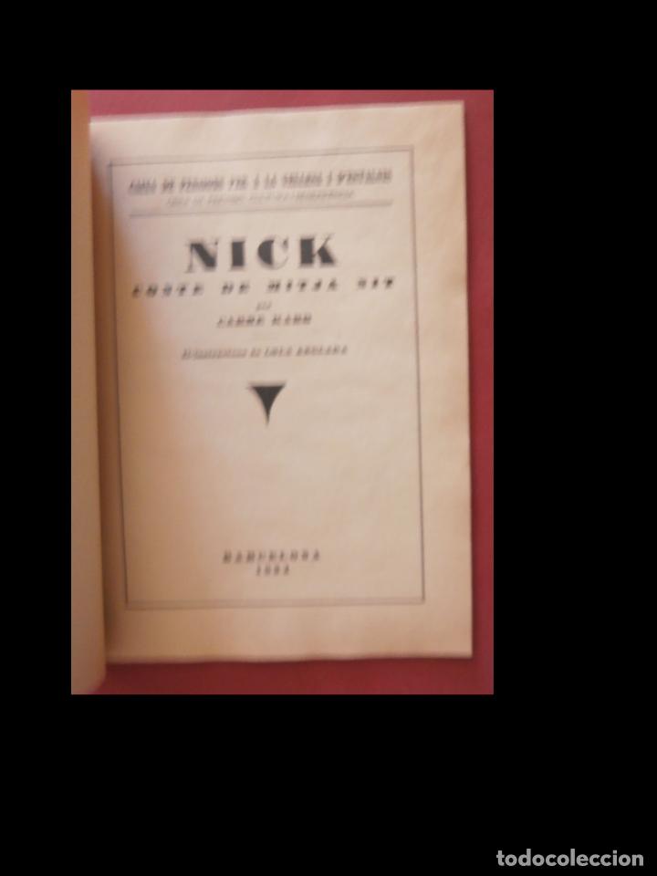 Libros antiguos: Nick. Contes de Mitjanit. Carme Karr - Foto 5