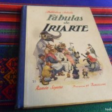 Libros antiguos: FÁBULAS DE IRIARTE. RAMÓN SOPENA 1923. BIBLIOTECA SELECTA. BUEN ESTADO.
